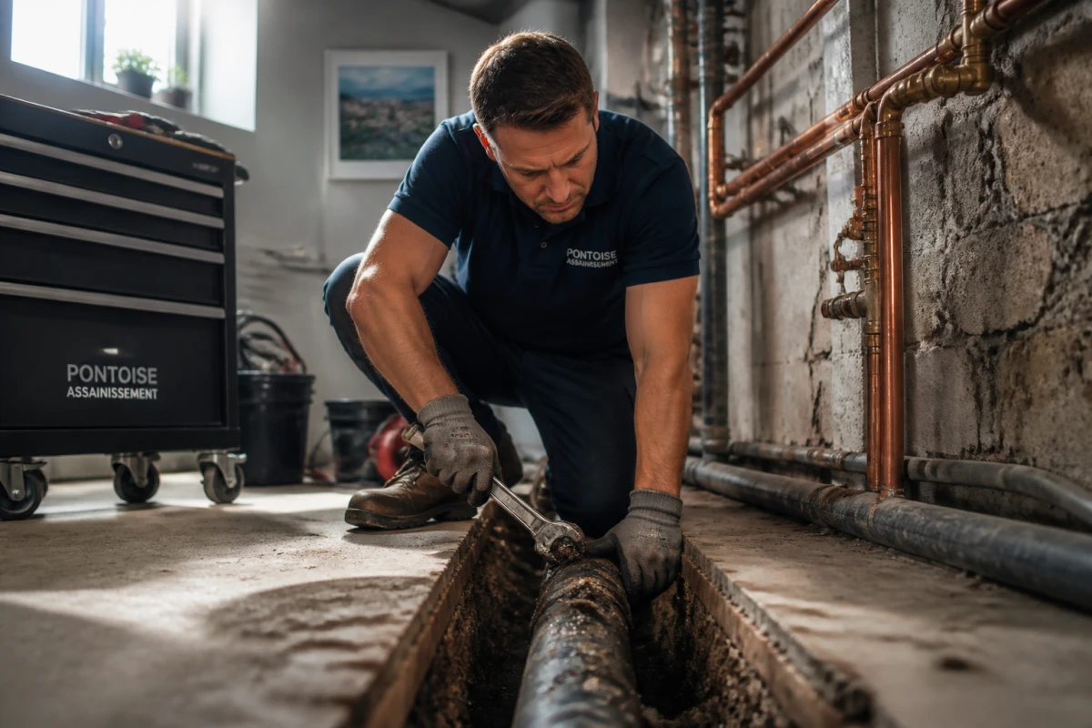 Dégorgement canalisation eaux usées Herblay