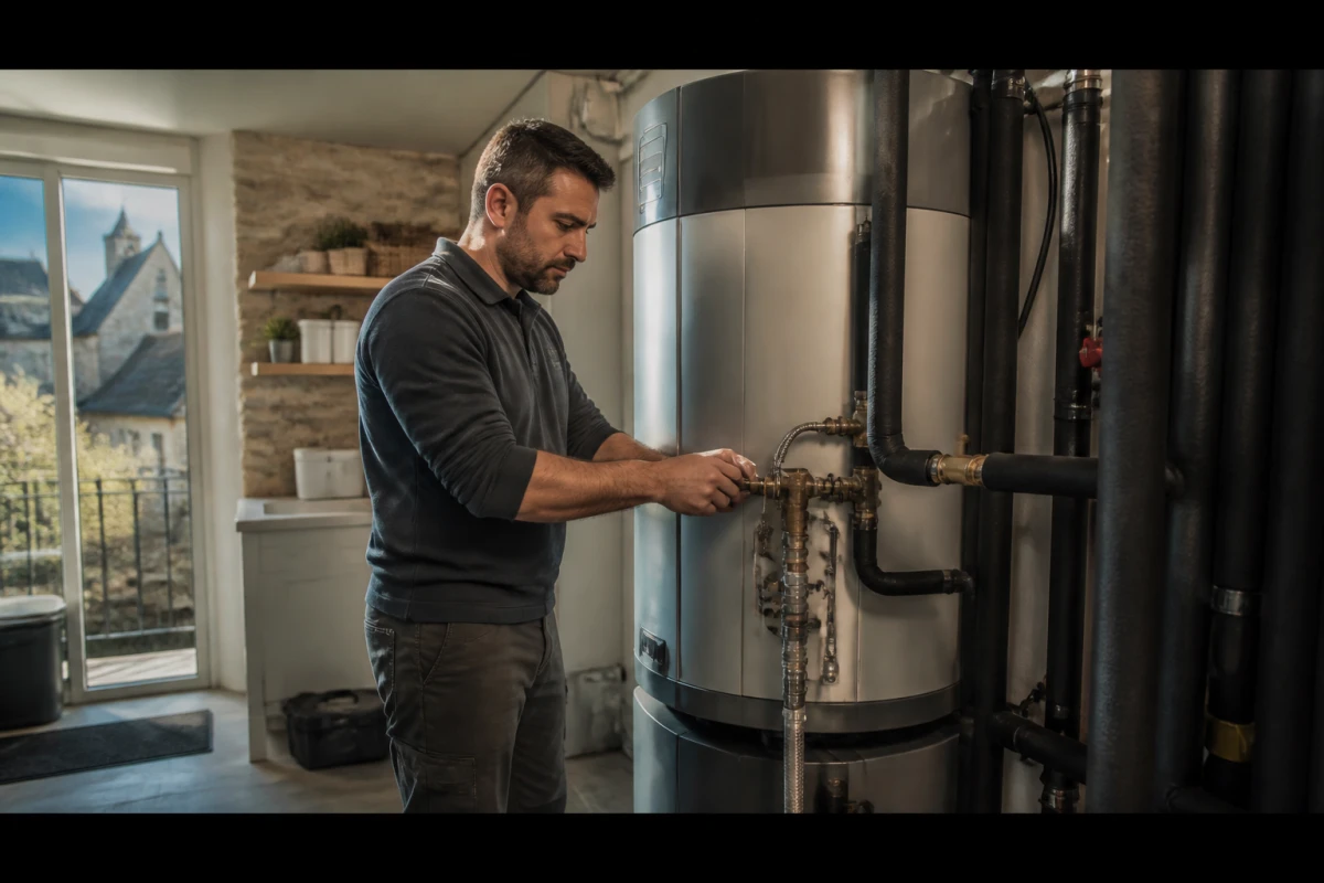 Installation chauffe eau thermodynamique Essonne