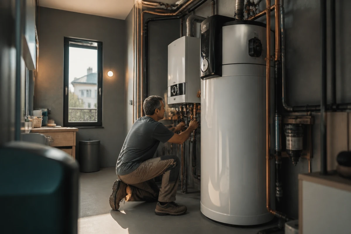 Installation chauffe eau thermodynamique Seine-et-Marne