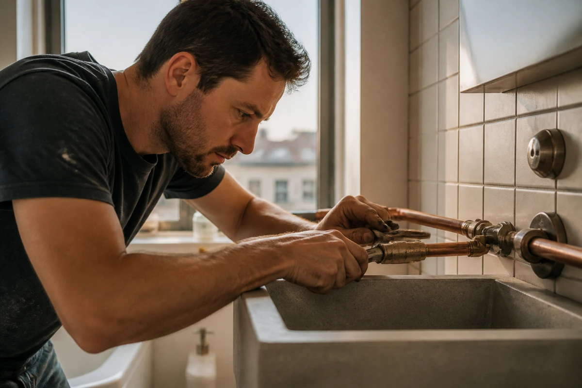 Installation plomberie salle de bain Pontoise