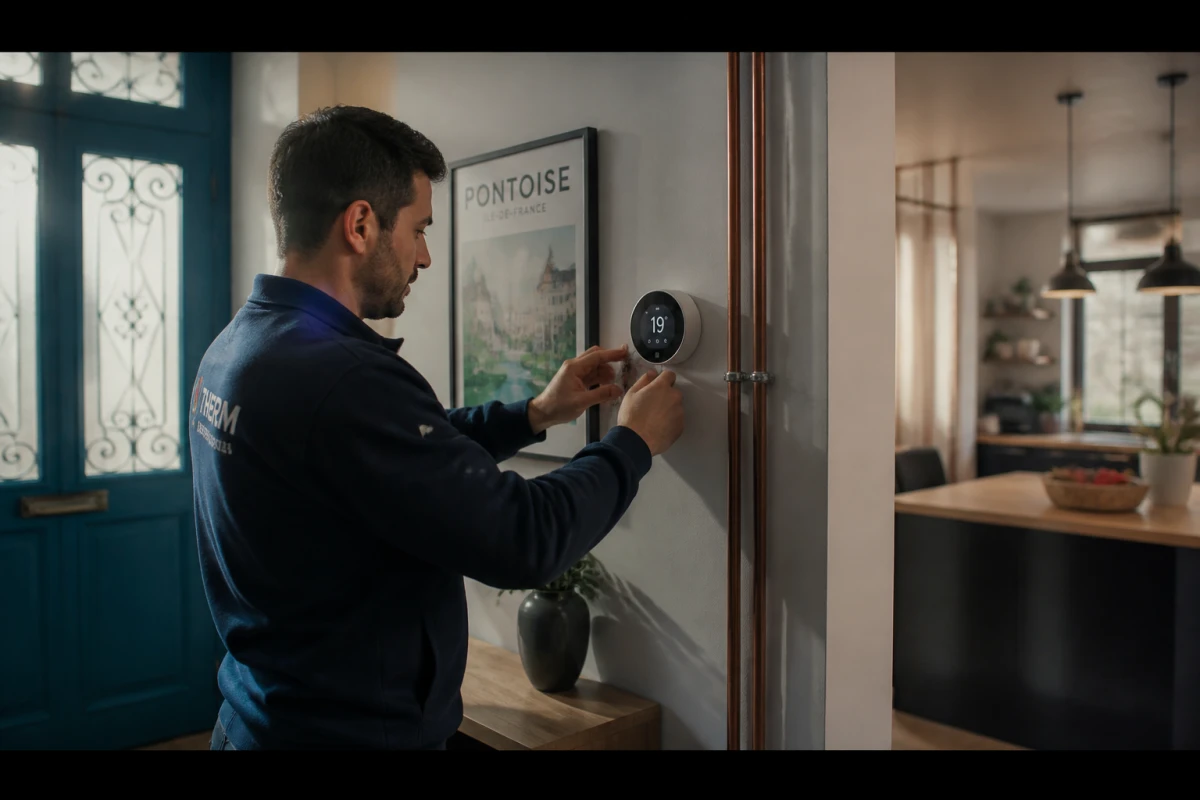 Installation thermostat d'ambiance Herblay