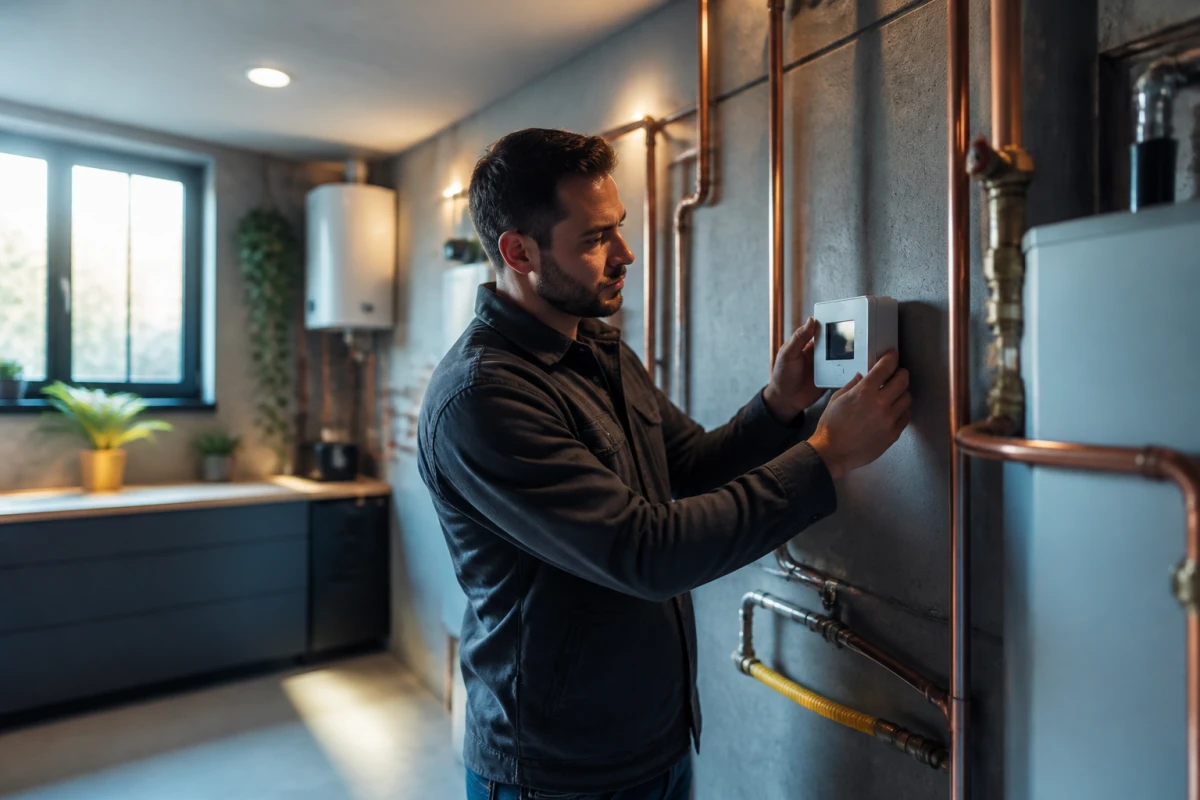 Installation thermostat d'ambiance Paris 1