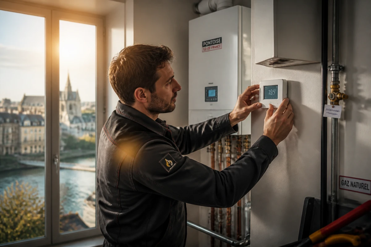Installation thermostat d'ambiance Paris 12