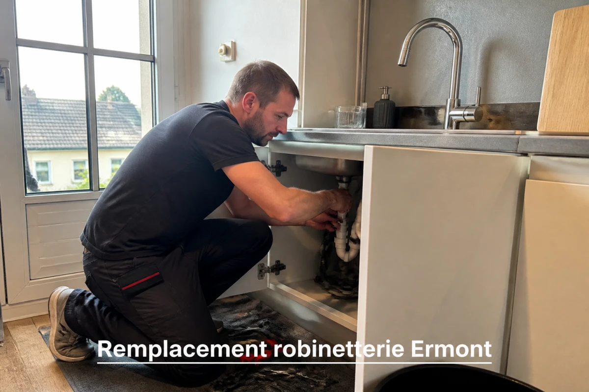 Remplacement robinetterie Ermont
